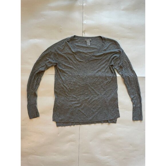 H&M Sweater Gray Long Sleeves Women's‎ Extra Small - Picture 1 of 7
